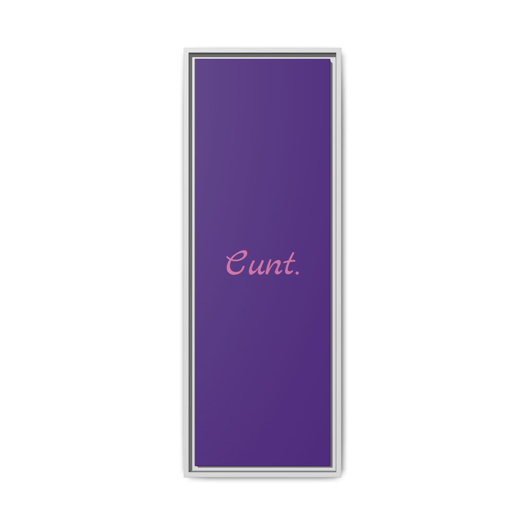 Matte Canvas, Framed (Multi-color)