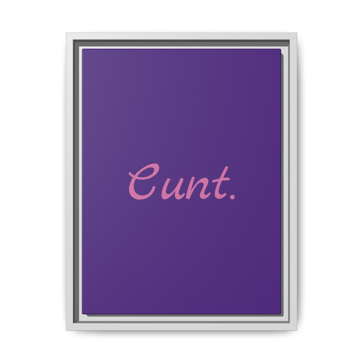 Matte Canvas, Framed (Multi-color)