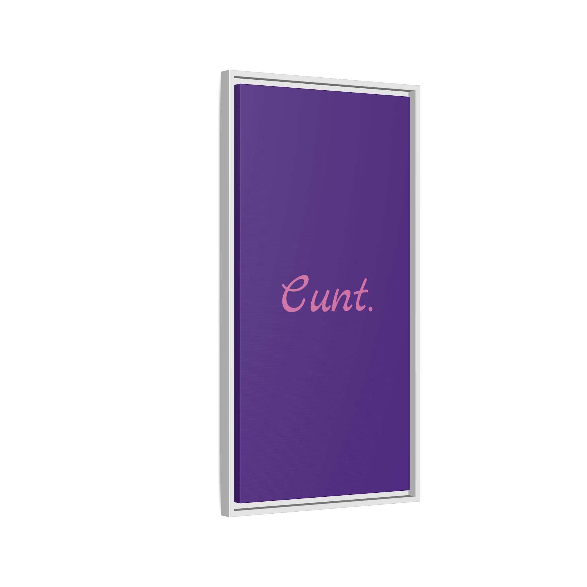 Matte Canvas, Framed (Multi-color)