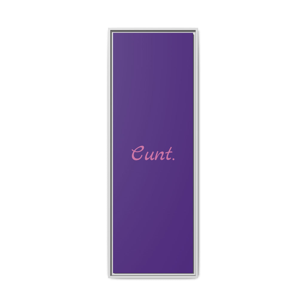 Matte Canvas, Framed (Multi-color)