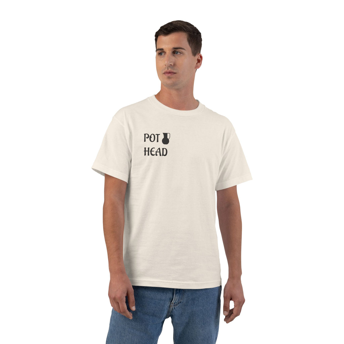 “POT HEAD” Beefy-T®  Short-Sleeve T-Shirt