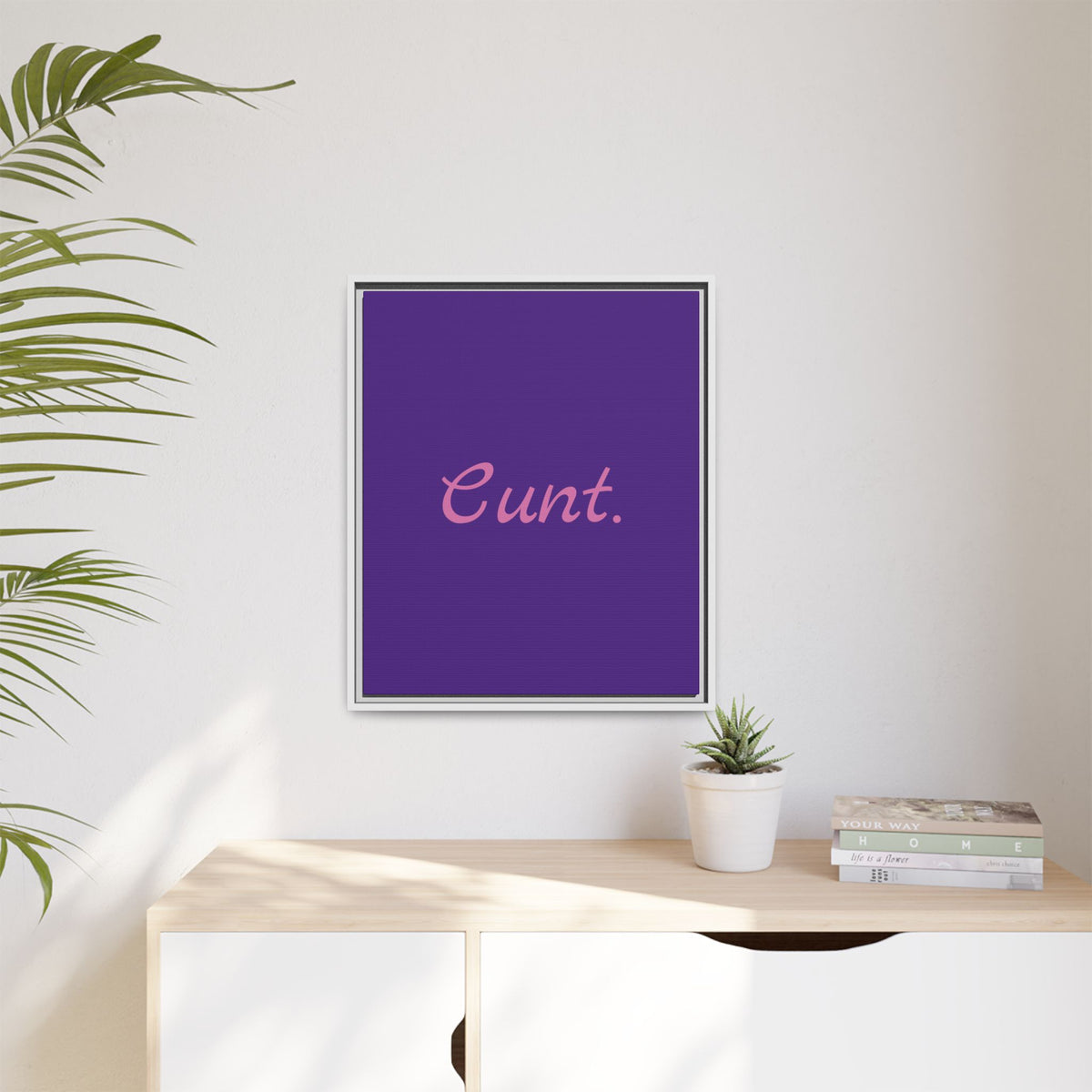 Matte Canvas, Framed (Multi-color)