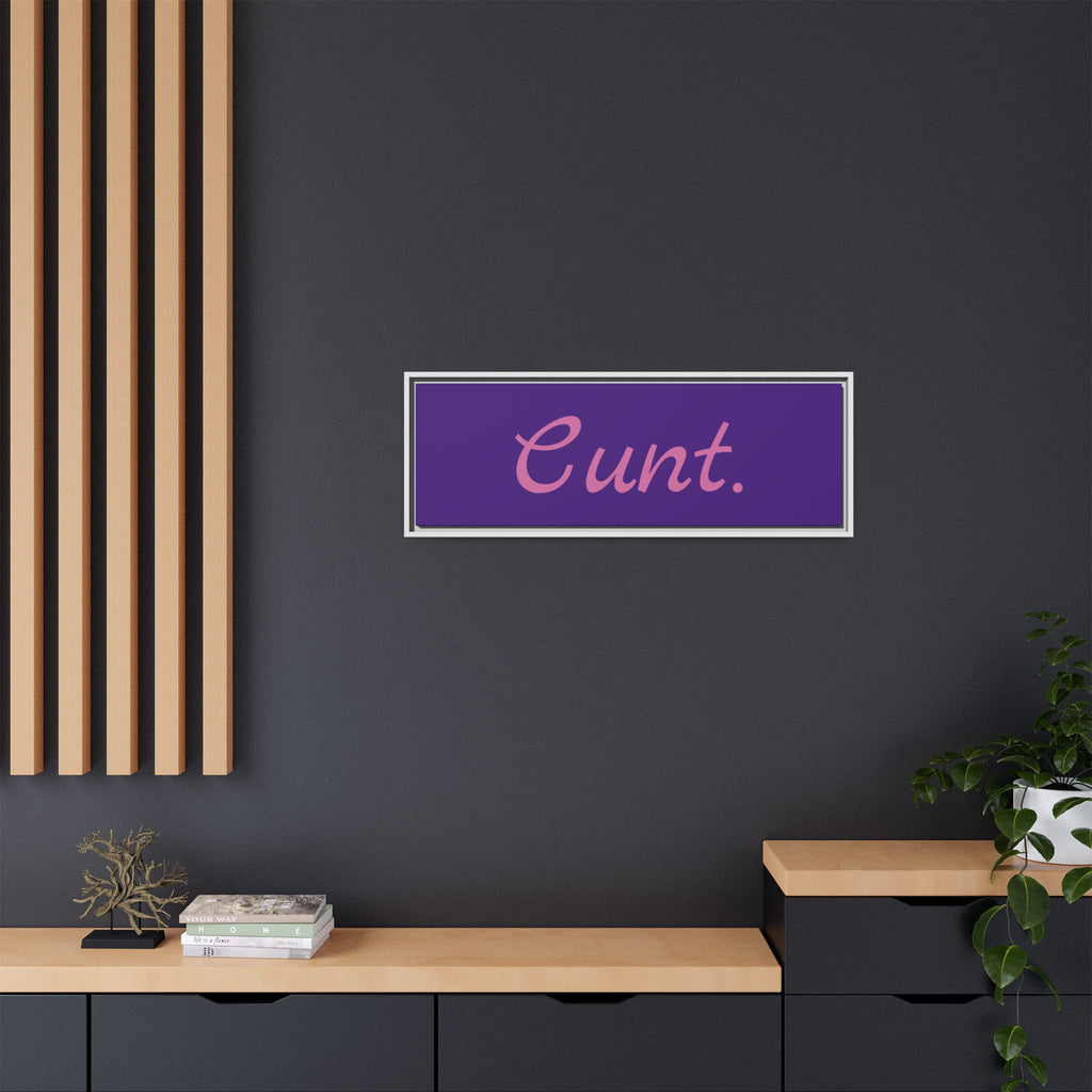 Matte Canvas, Framed (Multi-color)