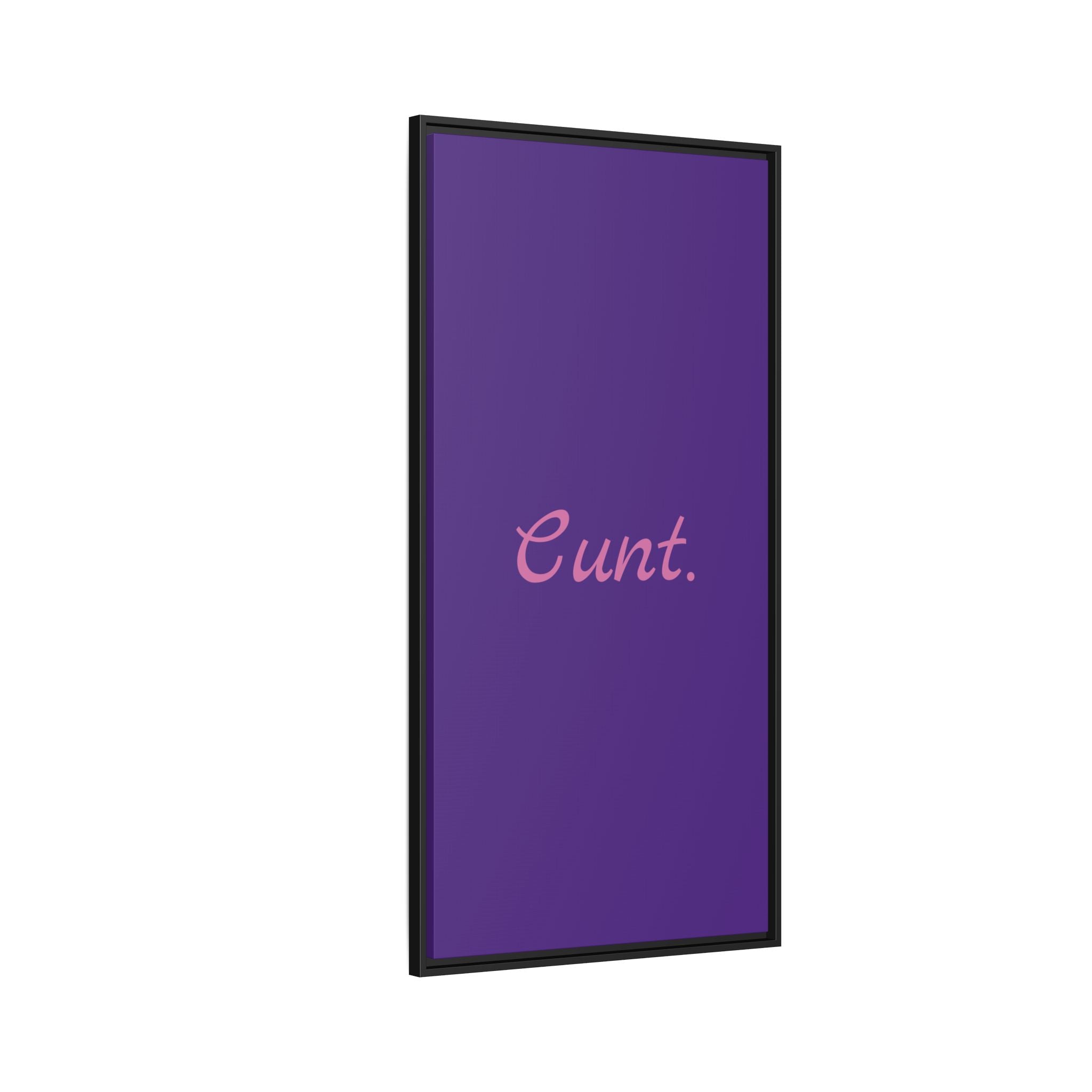 Matte Canvas, Framed (Multi-color)