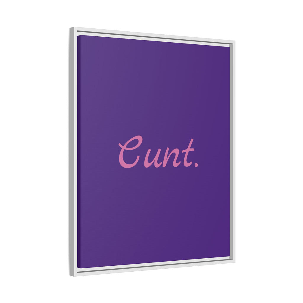 Matte Canvas, Framed (Multi-color)