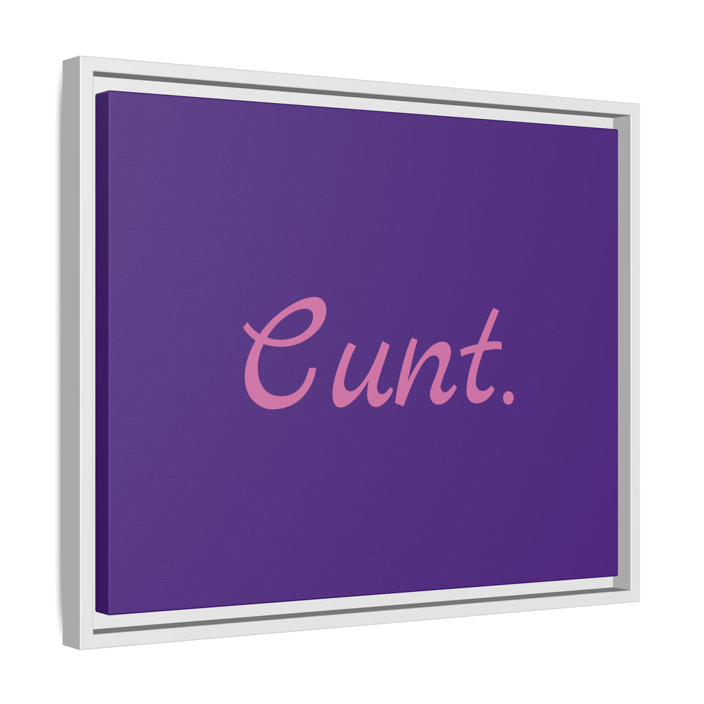 Matte Canvas, Framed (Multi-color)