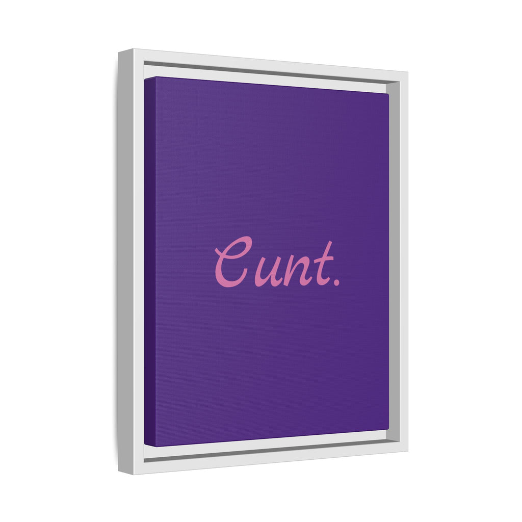 Matte Canvas, Framed (Multi-color)