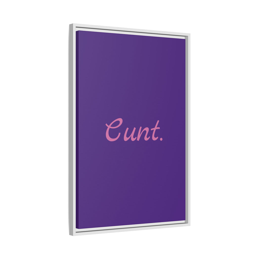 Matte Canvas, Framed (Multi-color)