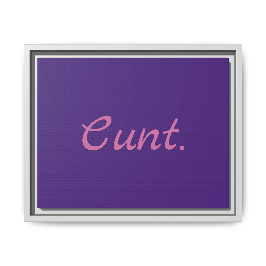 Matte Canvas, Framed (Multi-color)