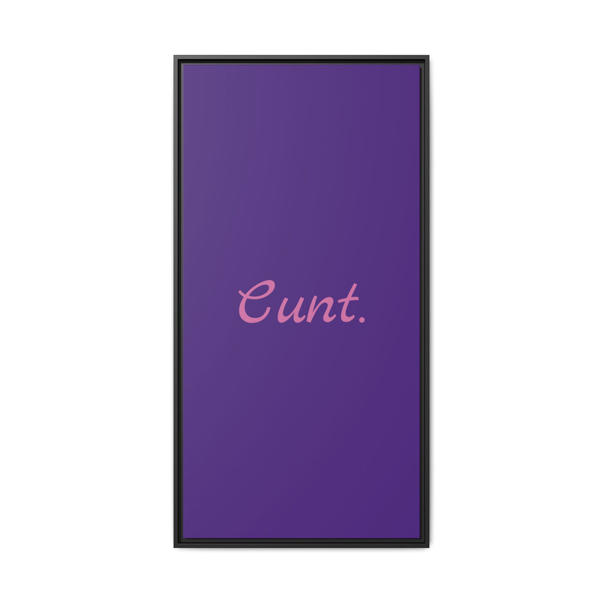 Matte Canvas, Framed (Multi-color)