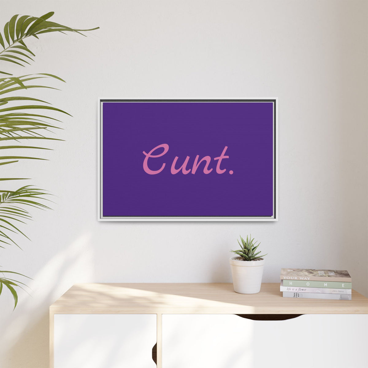 Matte Canvas, Framed (Multi-color)