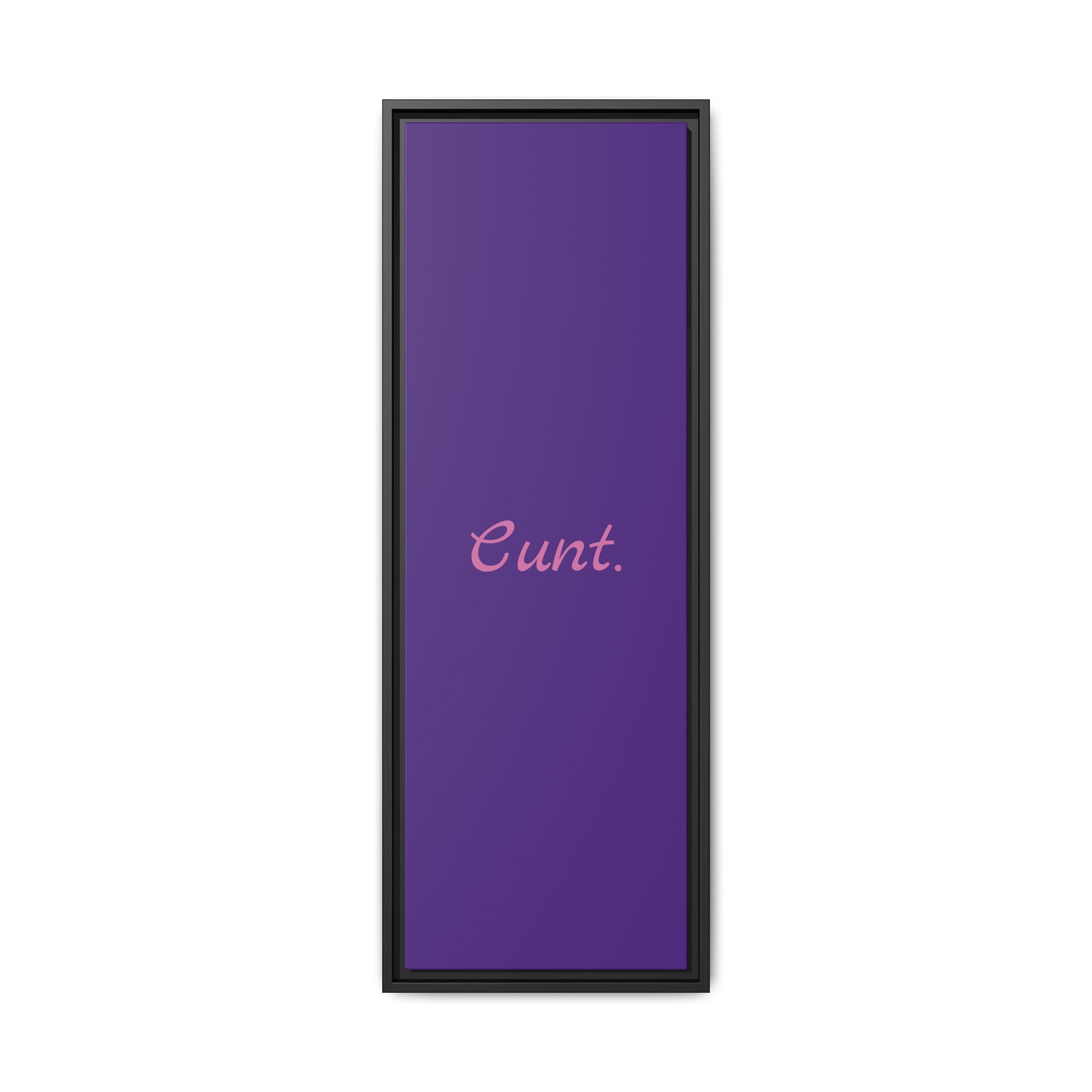 Matte Canvas, Framed (Multi-color)