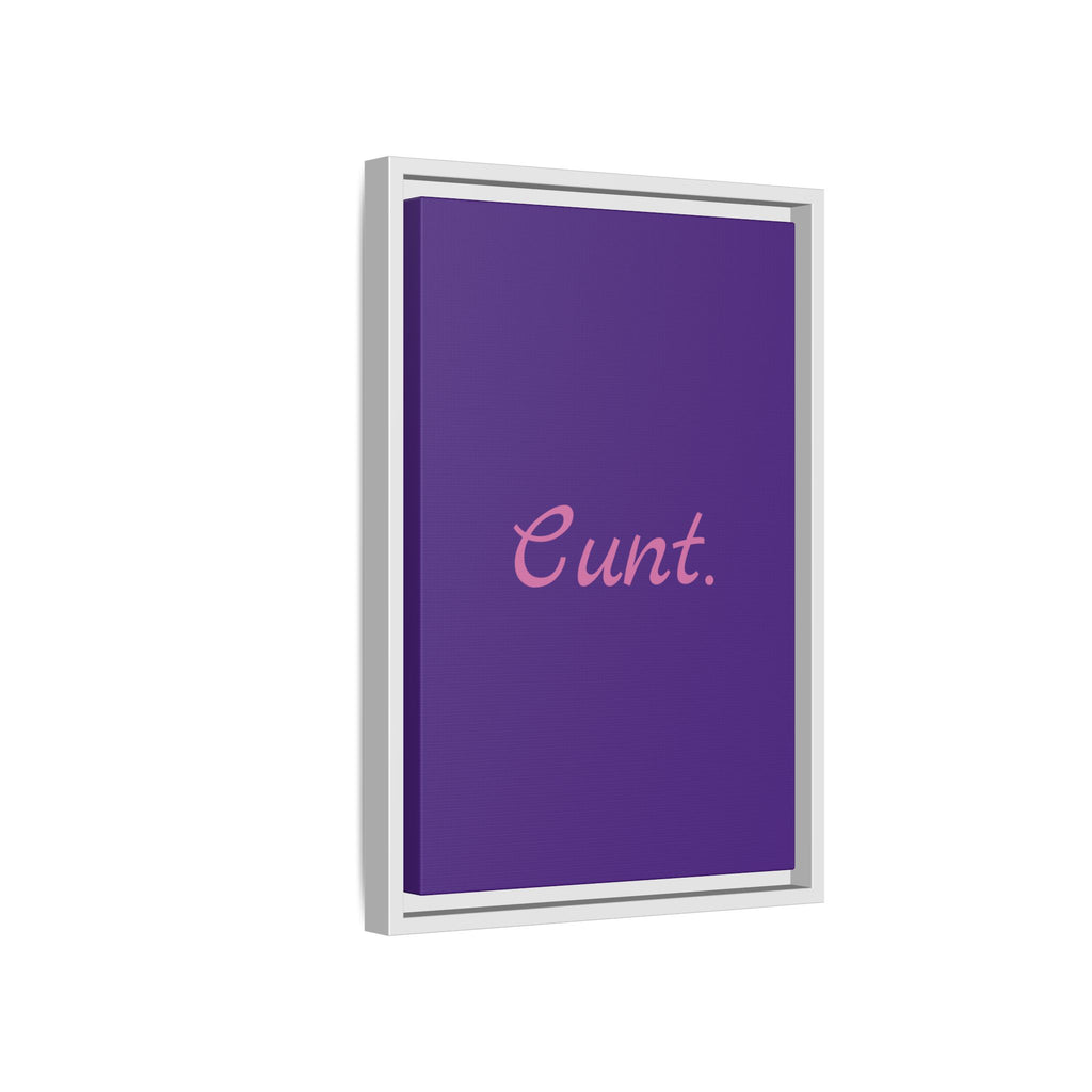 Matte Canvas, Framed (Multi-color)