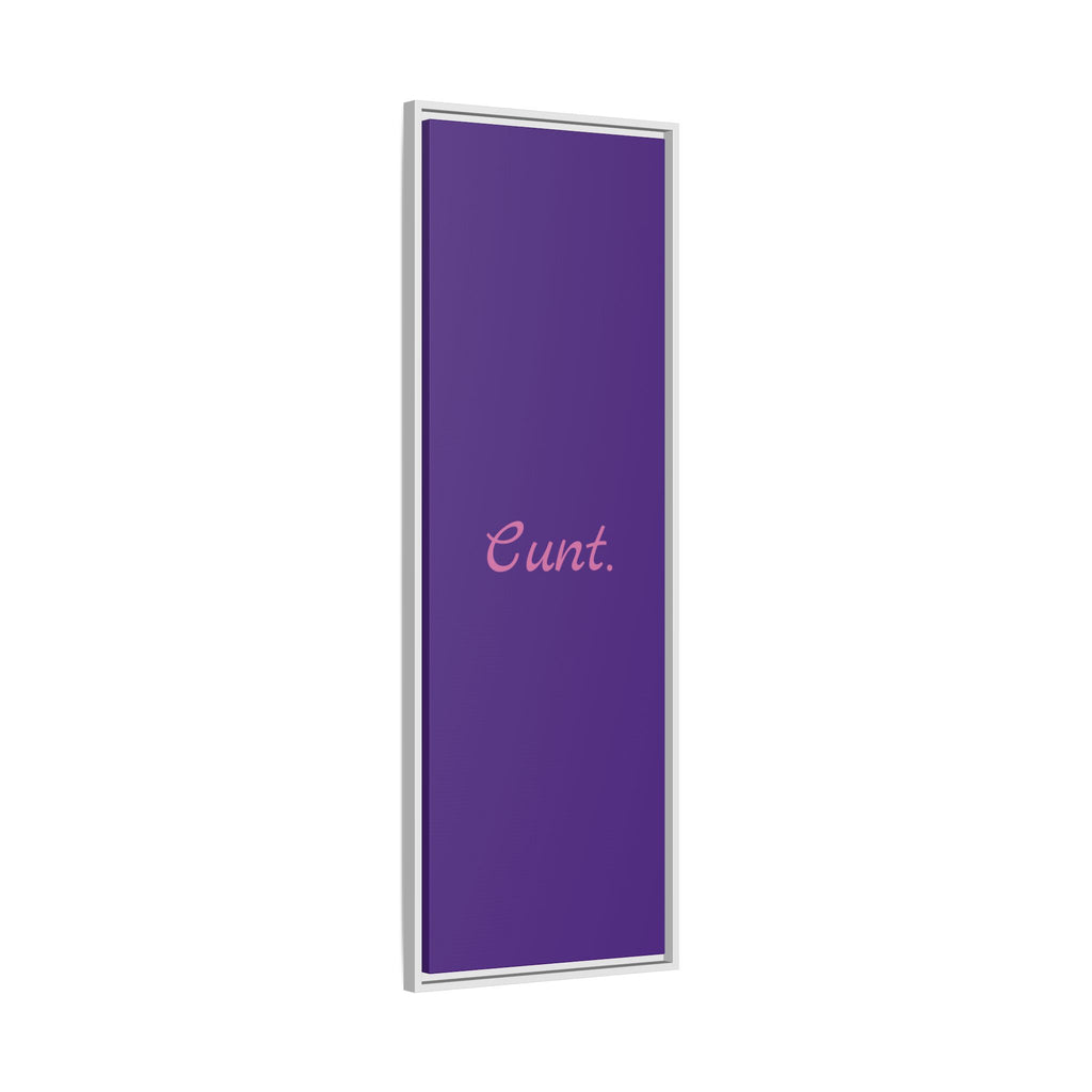 Matte Canvas, Framed (Multi-color)