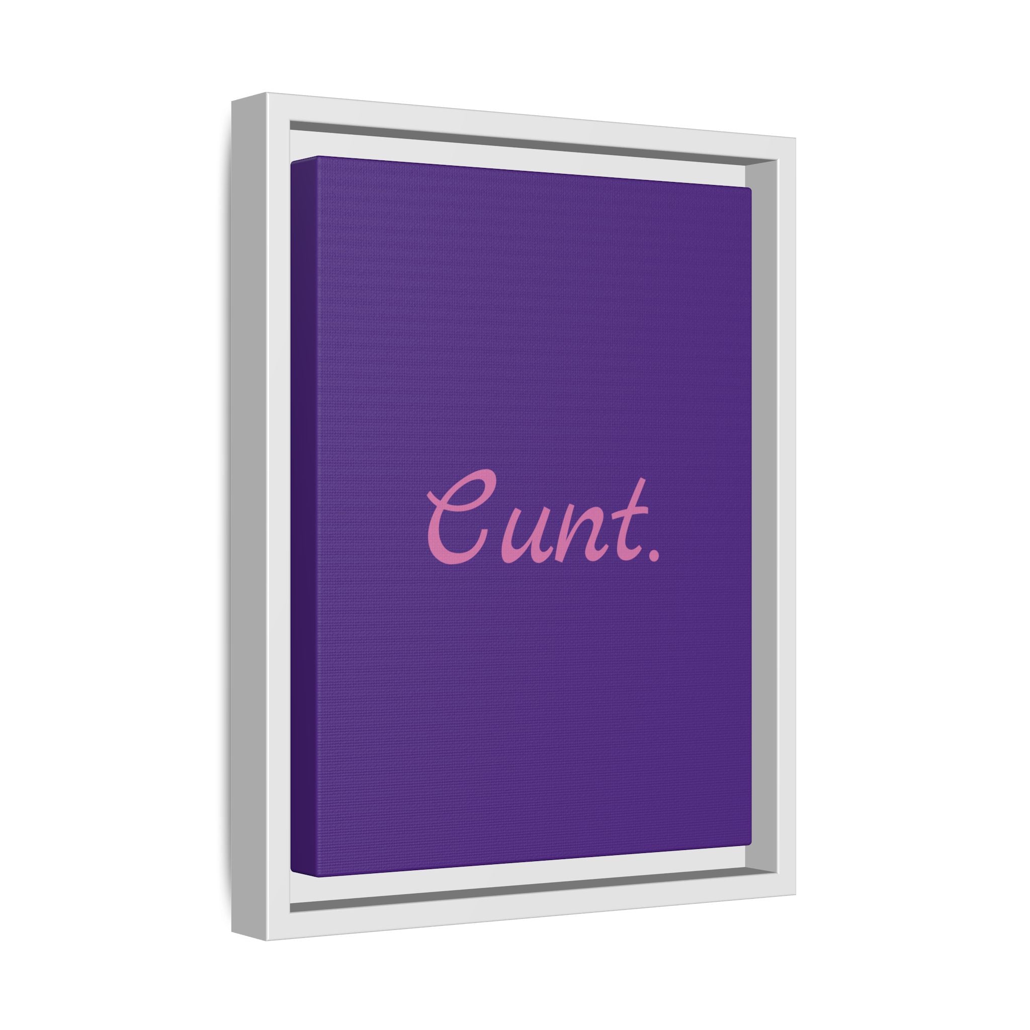 Matte Canvas, Framed (Multi-color)