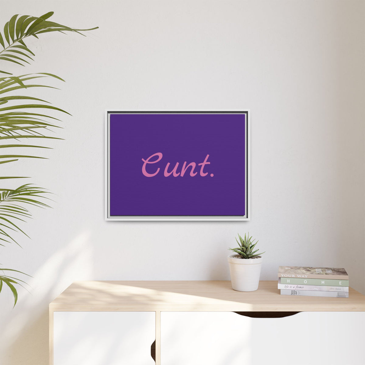 Matte Canvas, Framed (Multi-color)