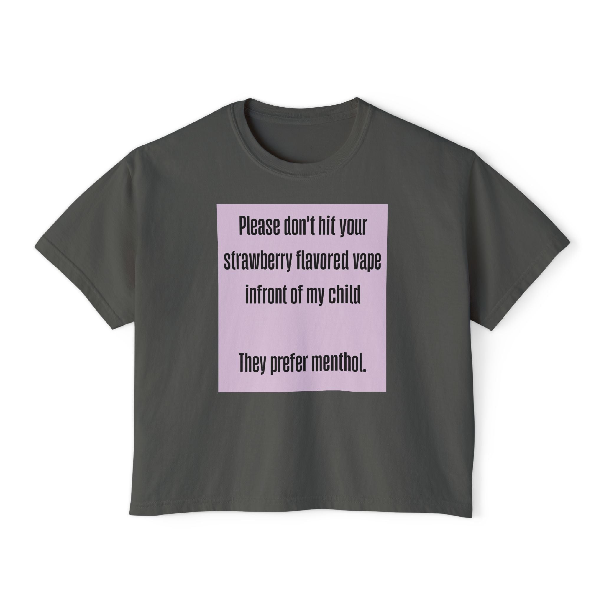 Funny Tee woman’s boxy tee