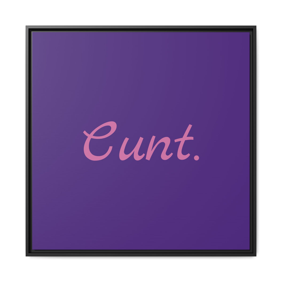 Matte Canvas, Framed (Multi-color)