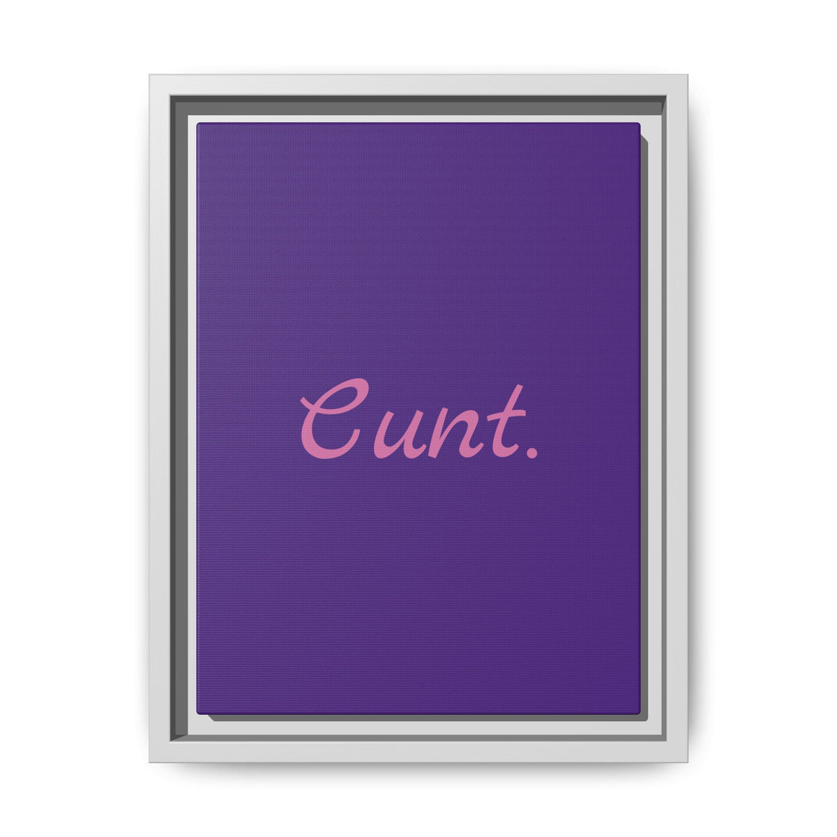 Matte Canvas, Framed (Multi-color)