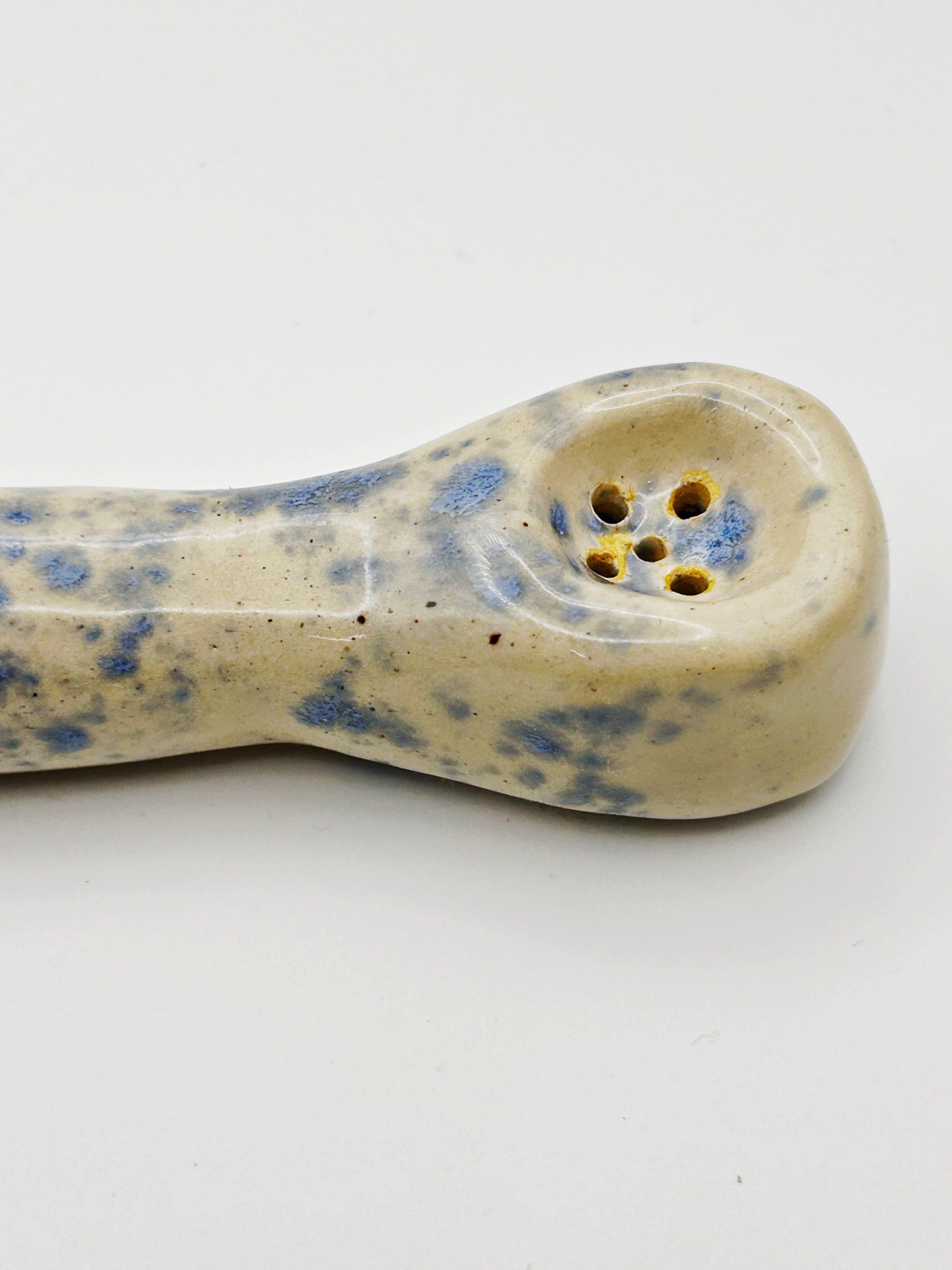 Seafoam Blue Ceramic Pipe