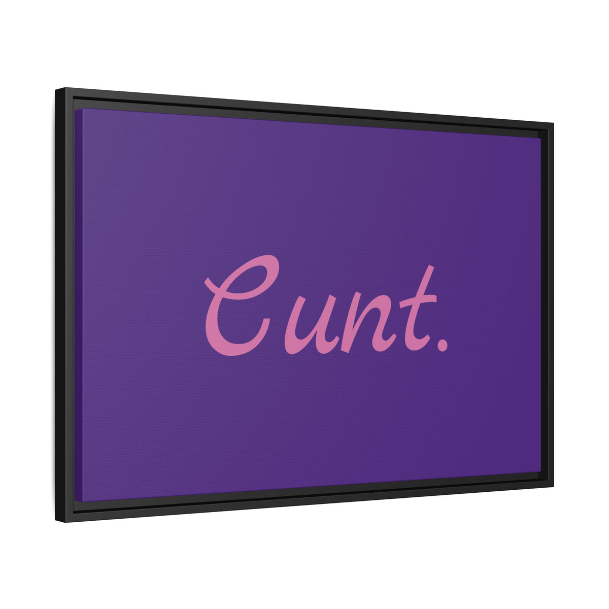 Matte Canvas, Framed (Multi-color)