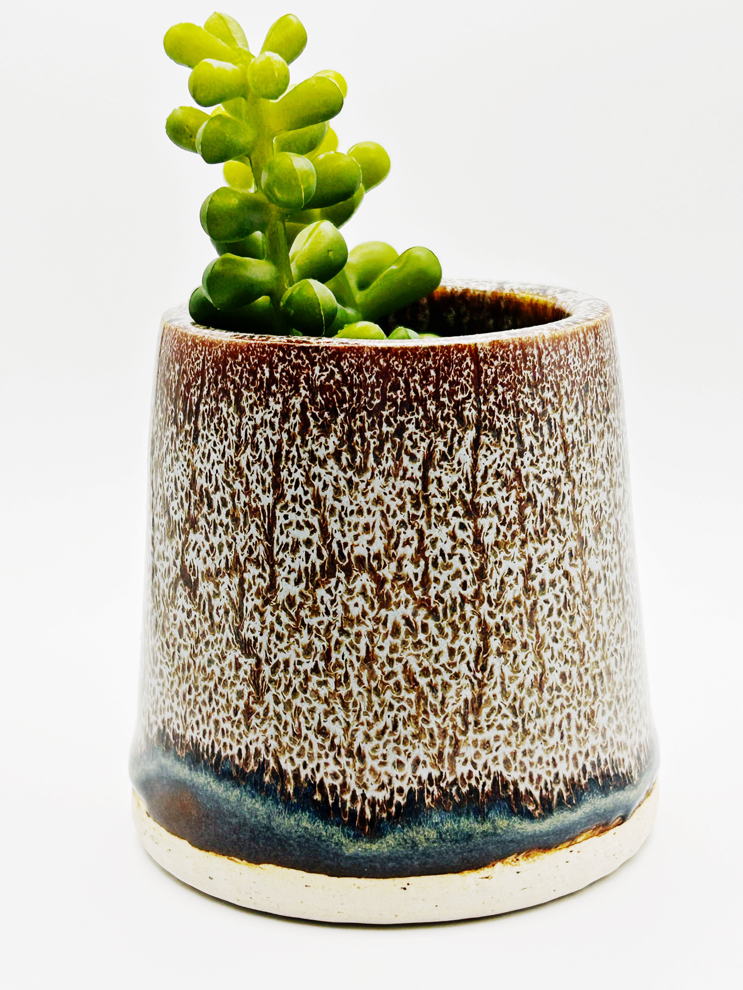 Handcrafted Small Ceramic Planter