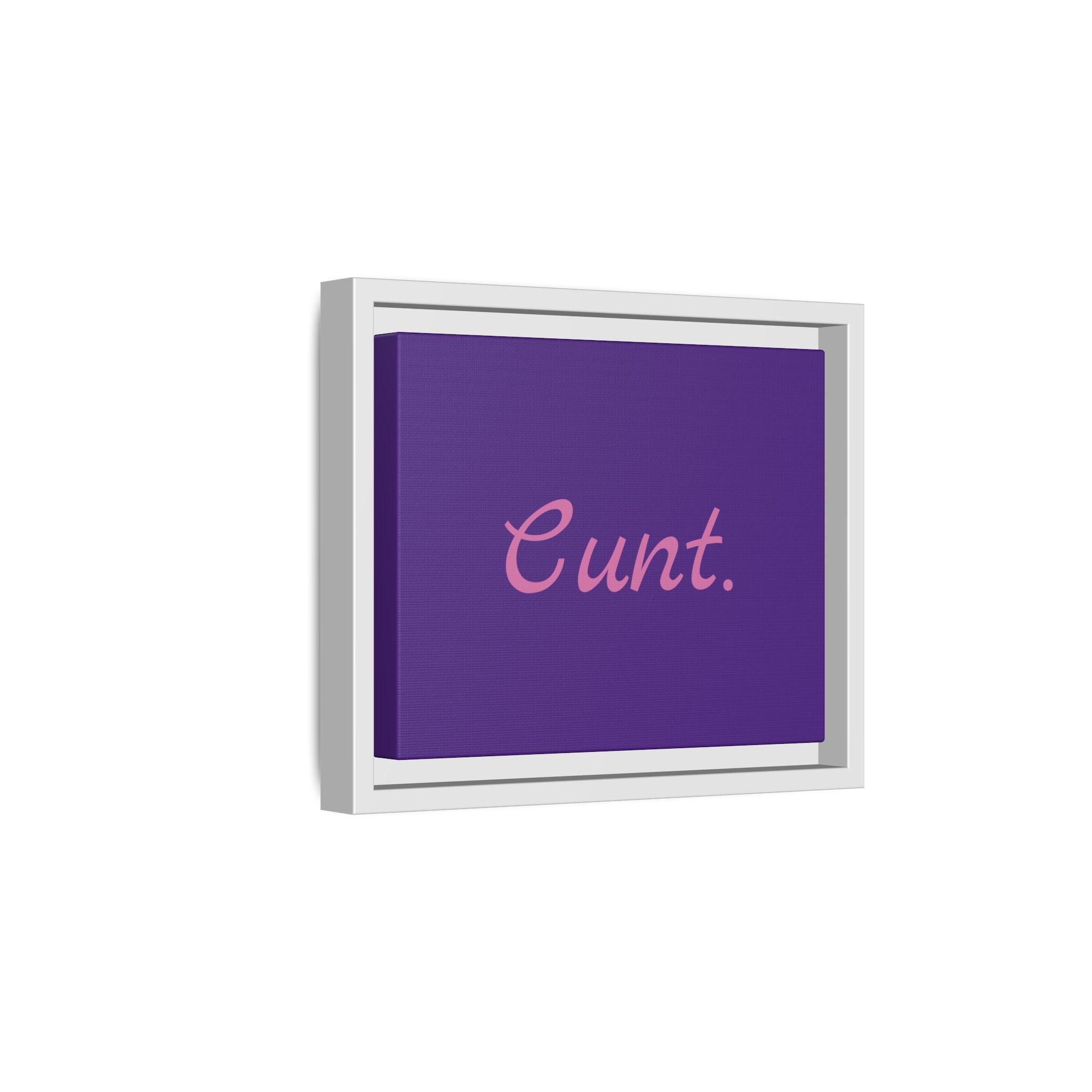 Matte Canvas, Framed (Multi-color)